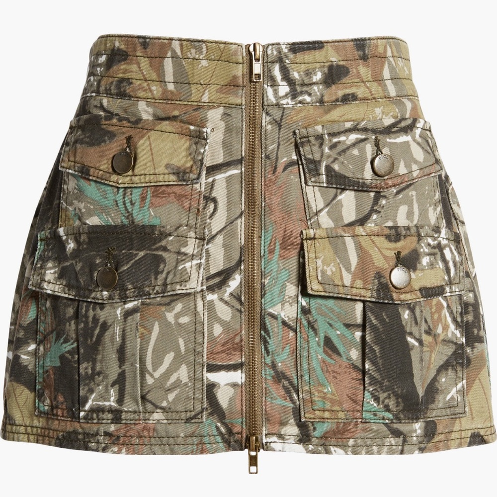 Nordstrom Camouflage Mini Skirt - Picture 4 of 9
